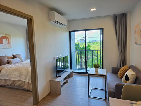 ให้เช่า DCONDO Sense บางแสน 📍 อาคาร B ชั้น 3 | ห้องมุม
