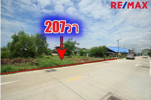 ที่ดินประชาอุทิศ90 จัดสรรตาเบิ้ม ถนนเมน 207ตารางวา สร้างบ้าน ทำธุรกิจได้ ใกล้โรงเรียนสารสาสน์วิเทศ ทางด่วนสุขสวัสดิ์ บางพลี ราคาถูก  