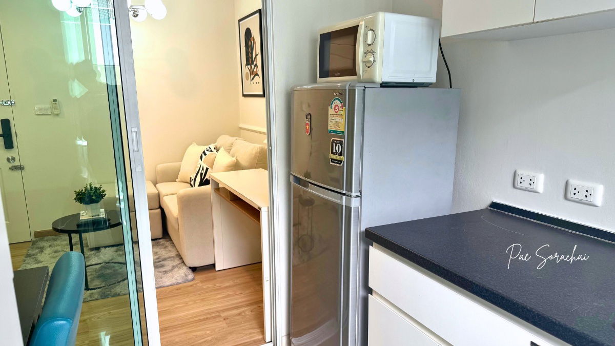 picture 📣 Lat Phrao 18 ~ Condo for rent ~ Many new furniture ~ 450 meters from Lat Phrao MRT, 6-minute walk ~ Near Union Mall, Central Ladprao,  - 4/9