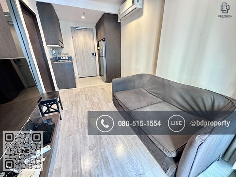 Bestdeal ขายด่วน ห้องสวย เฟอร์ครบ 1Bedroom ขายเพียง 3.7 ล้านเท่านั้น  ราคาดีที่สุดเจ้าของขาดให้แล้ว  ใกล้MRT และ เซ็นทรัลพระราม 9 เพียง 80 ม.