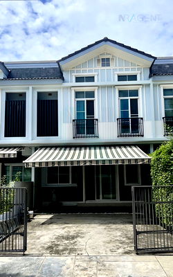 Townhouses for rent Raffles International College : 📌 For Rent 2-story Townhouse INDY 4 BANGNA KM.7 3 bedroom 3 bathroom