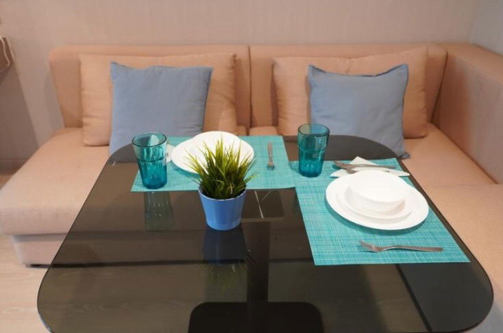 picture For Sale IDEO Tha Phra Interchange ( cozy room, fully furnished, washing machine ) - 3/12