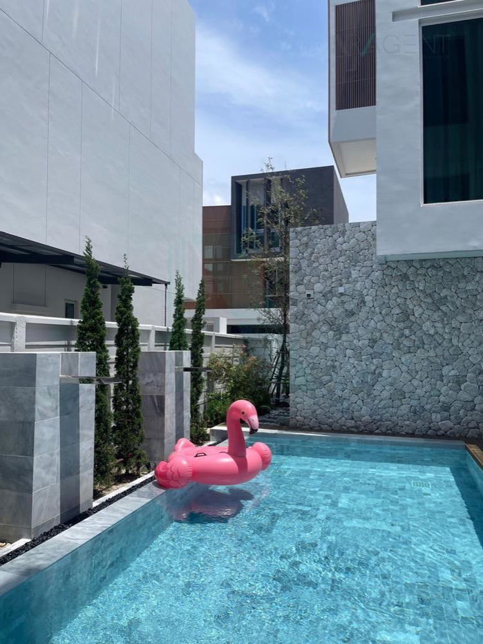 รูป 📌 ขายบ้านเดี่ยว โครงการ เดอะมาร์ค เอ็กซ์ควิซิท ราชพฤกษ์-จรัญสนิทวงศ์ 3 ชั้น 4 ห้องนอน 6 ห้องน้ำ - รูปที่ 2/8