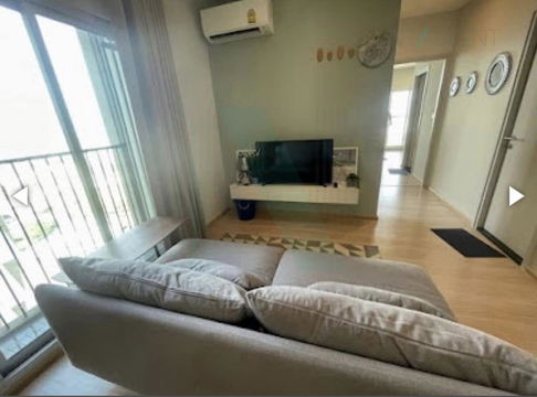 🔺 For rent, Noble Revolve Ratchada 2, 2 bedrooms, 40th floor, near AIA Capital Center.