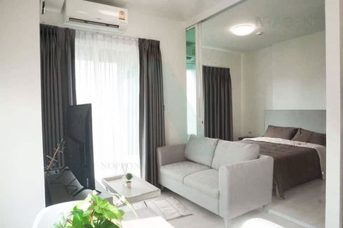 🎉 For Rent Condo CHAPTER ONE ECO RATCHADA - HUAI KHWANG Building C, Floor 5,1 bed room, Room size 30.00 sqm