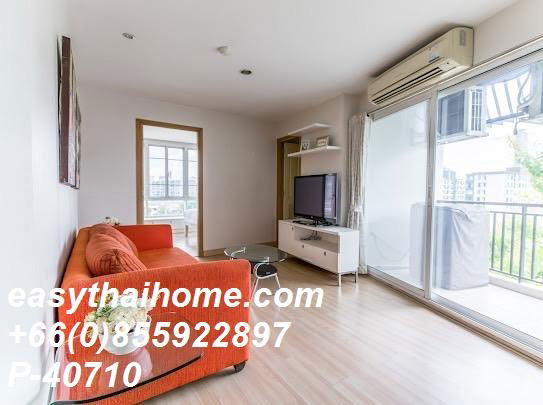 รูป P-40710 ให้เช่าคอนโด พันดาว เพลส Phra Khanong, Khlong Toei, Bangkok พร้อมอยู่ ราคาถูก Line Id @easythaihome 085-592-2897 - รูปที่ 8/9
