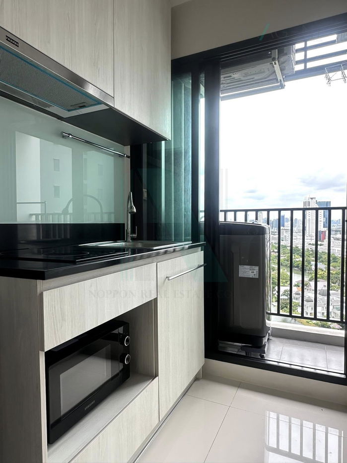 รูป 🚩 ให้เช่าคอนโด นิช โมโน เมกะ สเปซ บางนา อาคาร 1 ชั้น 24 1 ห้องนอน ขนาด 31 ตรม ใกล้ รพ.ปิยมินทร์ - รูปที่ 7/8