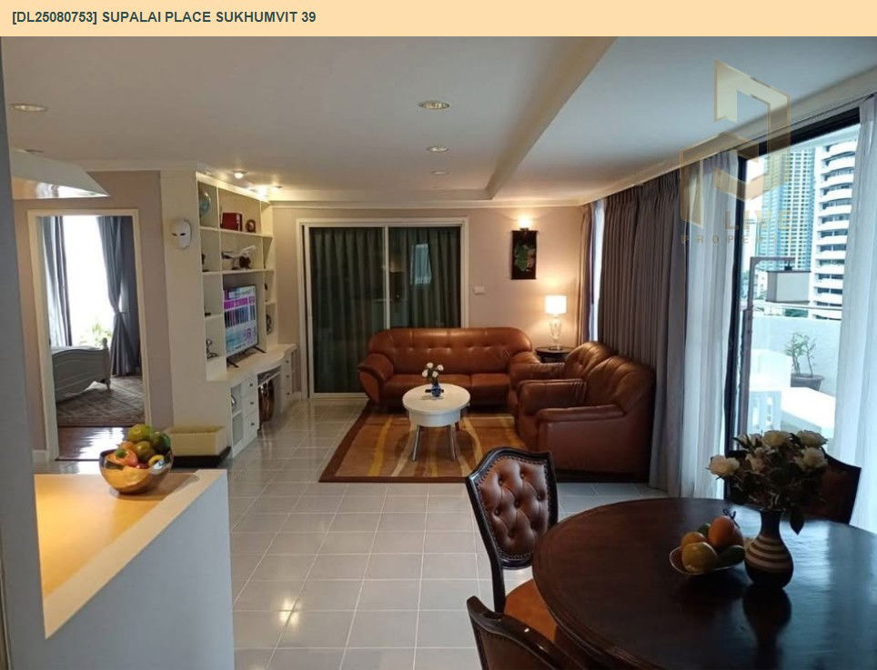 รูป DL25080753 ให้เช่าคอนโด ศุภาลัย เพลส สุขุมวิท 39 (Supalai Place Sukhumvit 39) ใกล้ BTS พร้อมพงษ์ พร้อมเข้าอยู่ โทรด่วน 0638692663 LineID @655ebbvc - รูปที่ 4/31