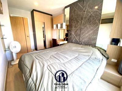 Condos for rent : For rent: Plus connect Hatyai, 1 bedroom, 21st floor, size 30 sq m, south facing, beautifully decorated, ready to move in, 12,000 baht.