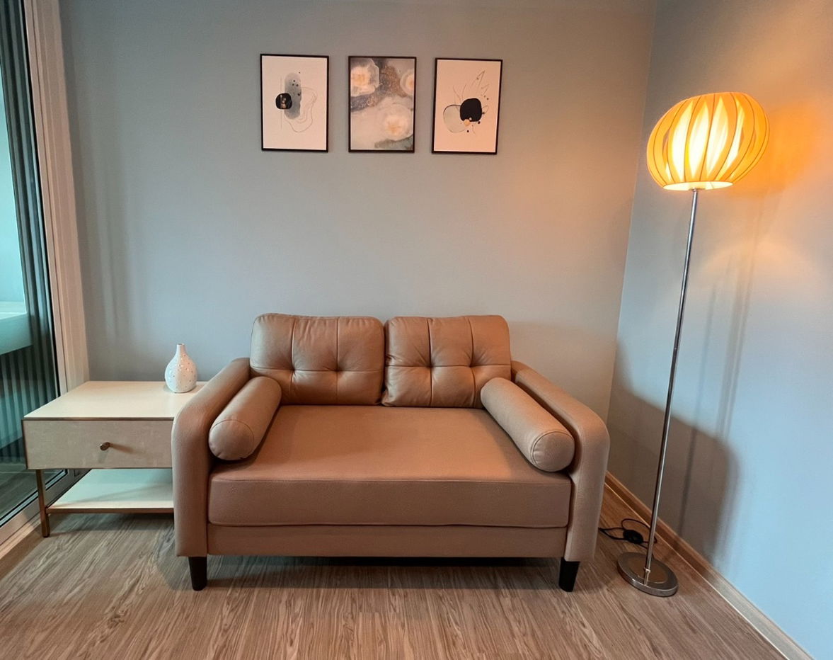 รูป 🍀ให้เช่าคอนโด Regent home bangna ห้องสวย ใหม่เอี่ยม 28 ตรม.  เฟอร์นิเจอร์ครบ เช่าเพียง 10000- - รูปที่ 1/7