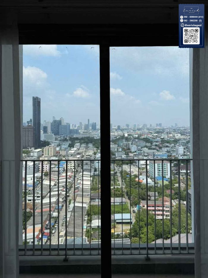 รูป 💙ขาย Whizdom Connect Sukhumvit ห้องใหญ่ วิวสวย ไม่ร้อน BTS ปุณณวิถี💙 โทร. 092-8366444 ดาว // Line id : @enrichagent - รูปที่ 5/5