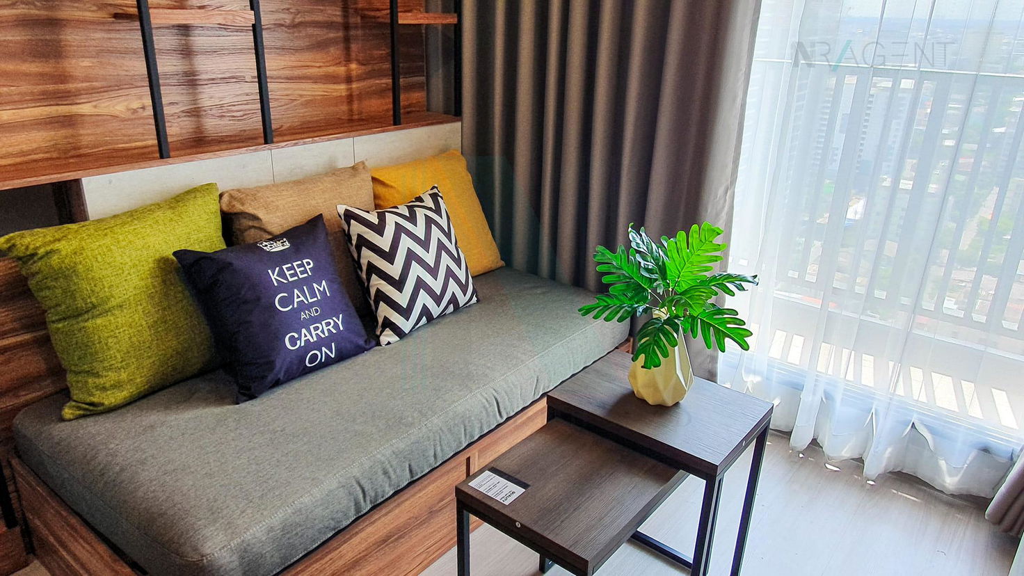 picture 🔺 For Rent Condo LIFE LADPRAO Building B, Floor 26,1 bed room, Room size 35 sqm - 1/8