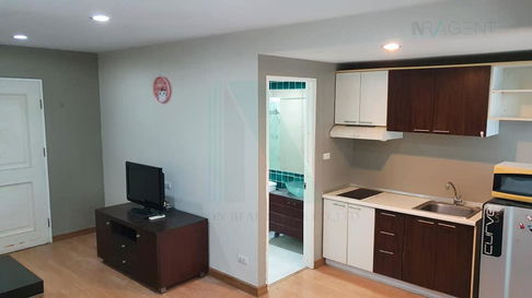 📌 For Rent Condo THE PULSE LADPRAO 44 Building 1, Floor 2,Studio, Room size 33 sqm