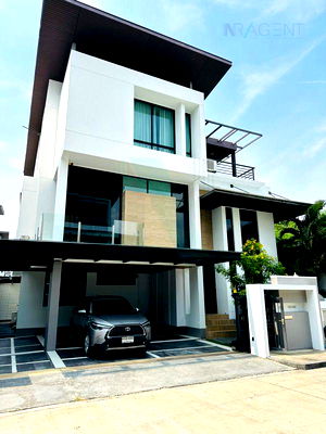 Houses for sale Bangkok : 📌 For Sell House NIRVANA BEYOND KASET-NAWAMIN 3-story 4 bedroom 4 bathroom
