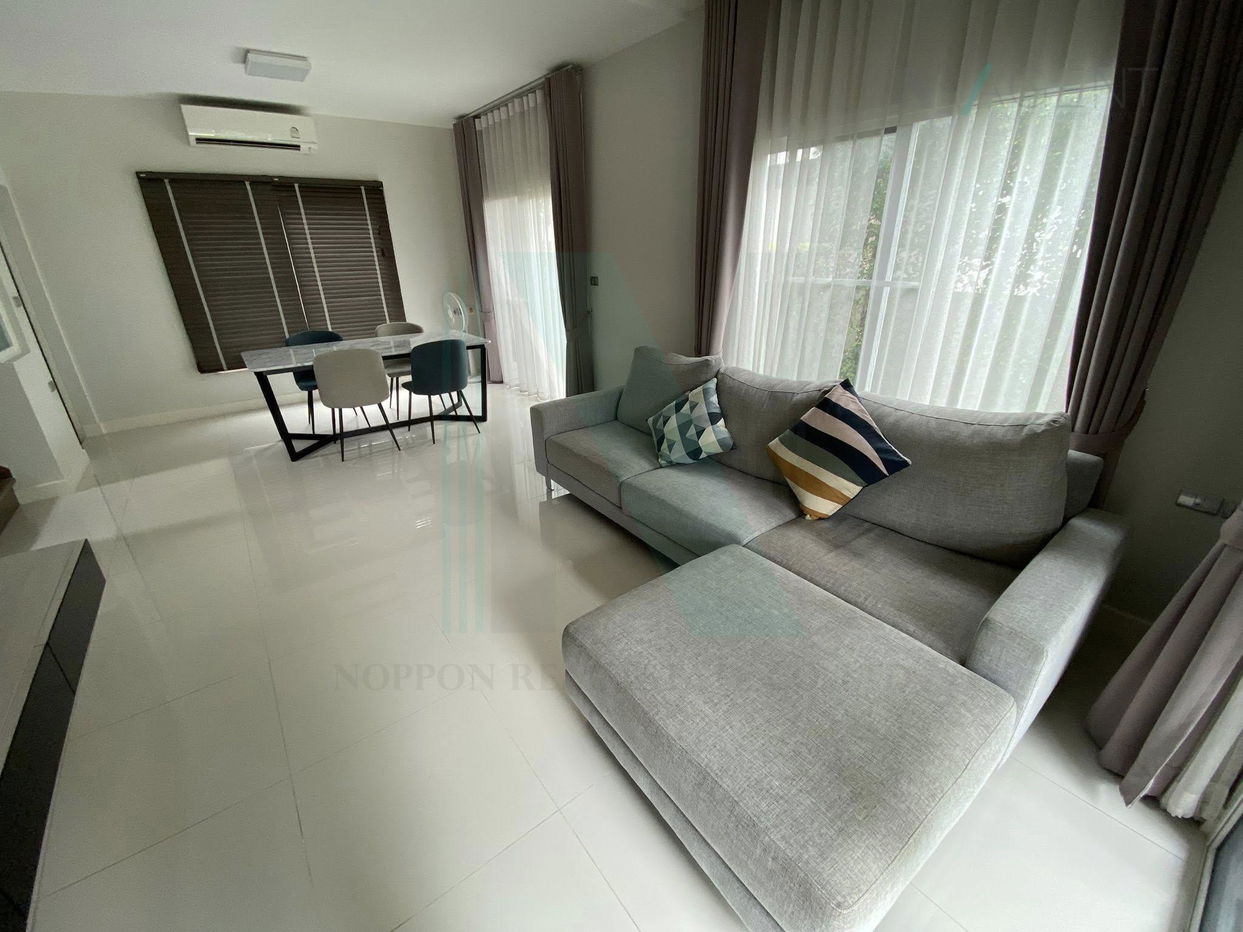 รูป 📌 ให้เช่าบ้านเดี่ยว 2 ชั้น มัณฑนา อ่อนนุช-วงแหวน 5 3 ห้องนอน 3 ห้องน้ำ - รูปที่ 2/8