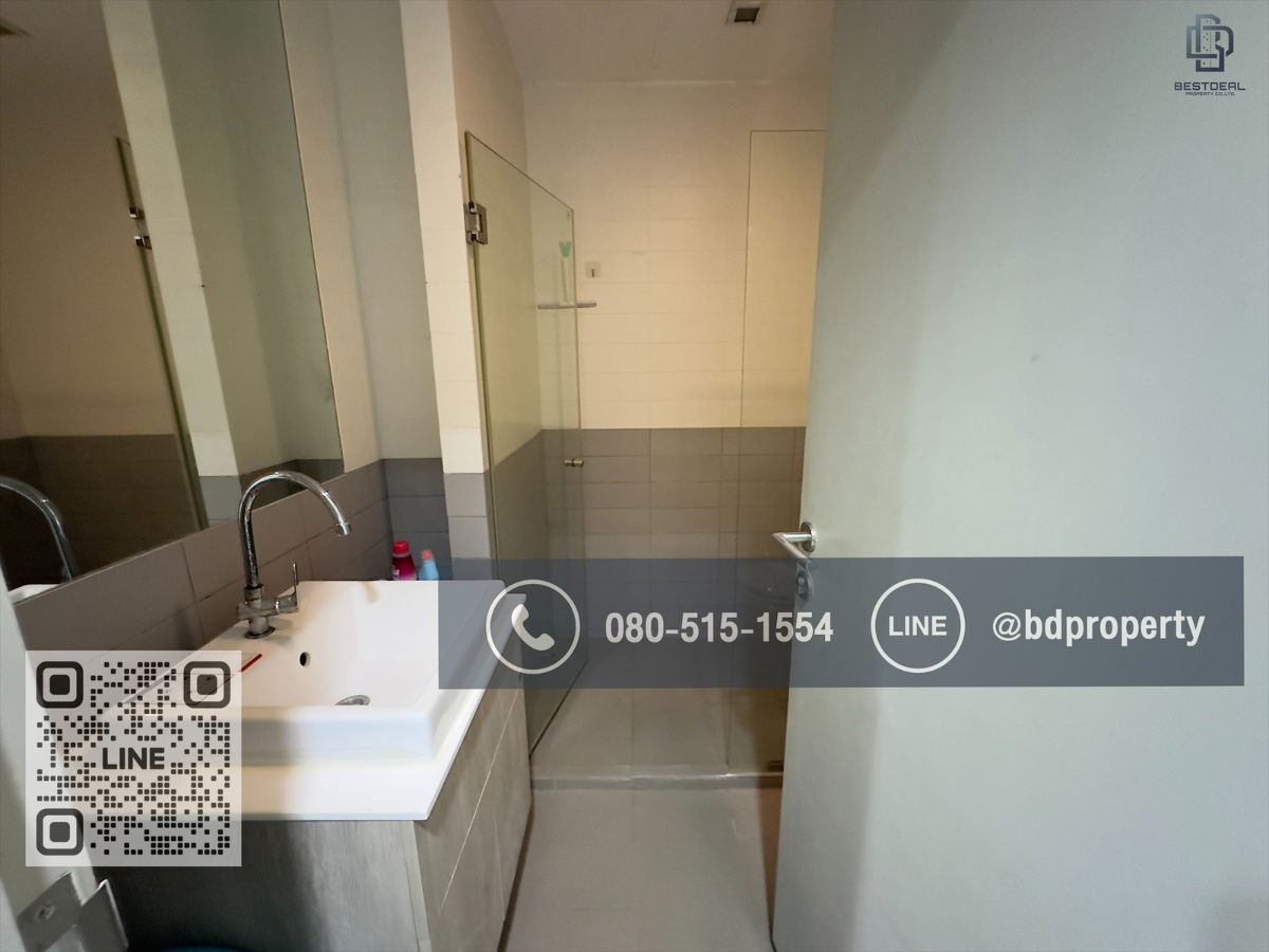 รูป Bestdeal ให้เช่า/For Rent  Duplex 2 Bed ห้องสวย Fully Furnished ราคา25,000 เดือนเท่านั้น ใกล้MRT และ เซ็นทรัลพระราม 9 เพียง 80 ม. - รูปที่ 14/16