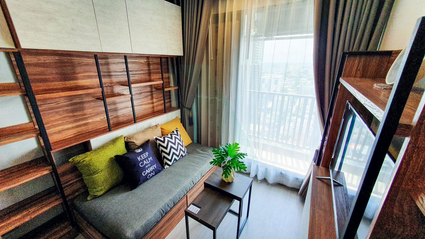 picture 🚩 For Rent Condo LIFE LADPRAO Building B, Floor 26,1 bed room, Room size 35 sqm - 4/8
