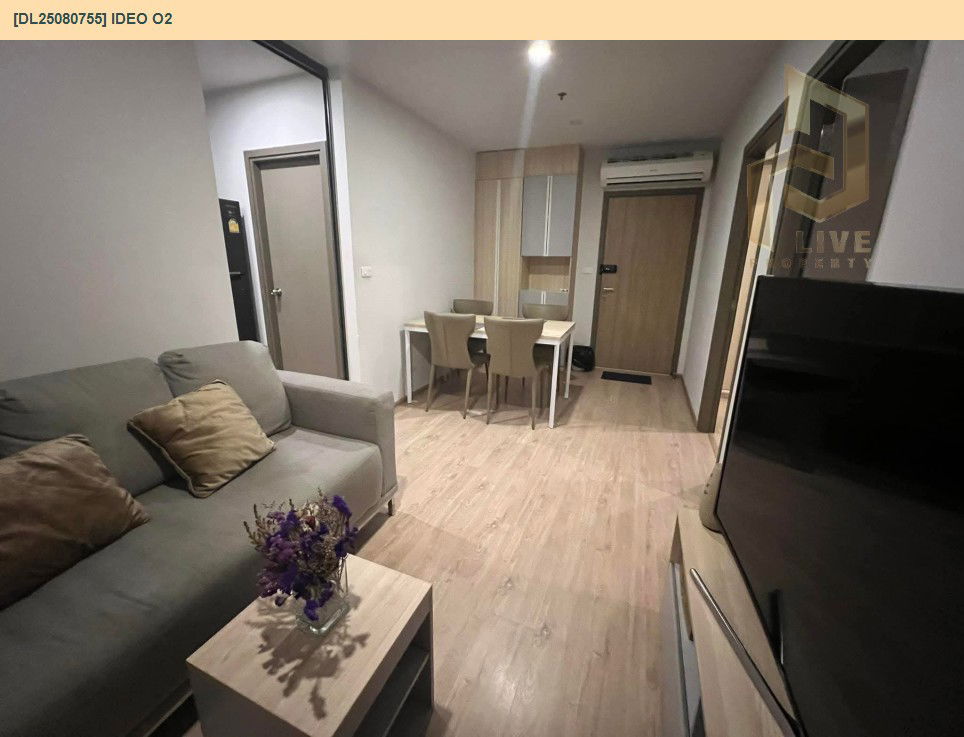 picture DL25080755 Condo for rent, IDEO O2 near BTS Bang Na, ready to move in, call urgently 0656133286 LineID @655ebbvc - 2/8
