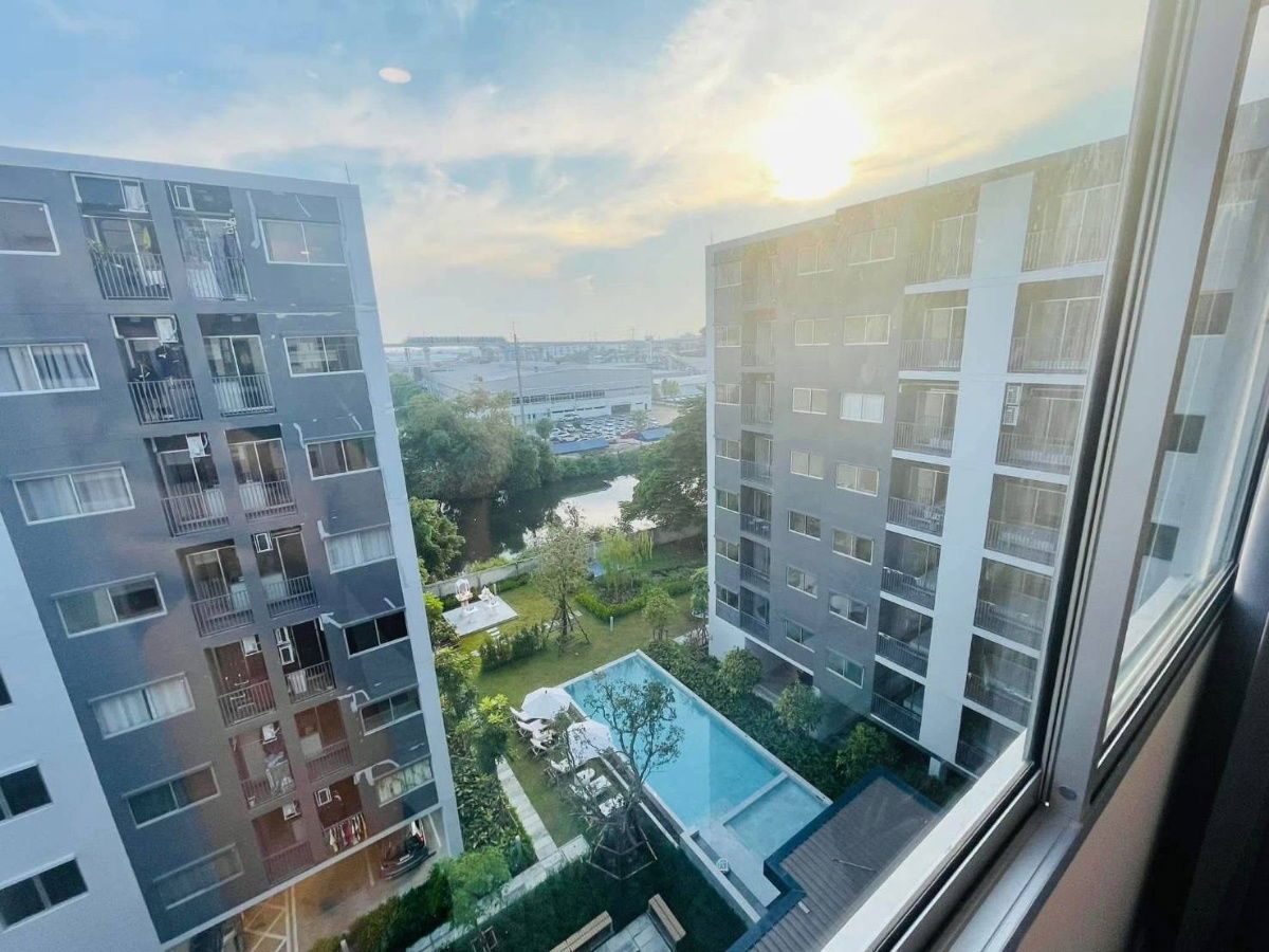 รูป ให้เช่า 𝗦𝗲𝗻𝗮 𝗞𝗶𝘁𝗵 𝗦𝗿𝗶𝗻𝗮𝗸𝗮𝗿𝗶𝗻-𝗦𝗿𝗶𝗱𝗮𝗻 🏡 𝟴,𝟱𝟬𝟬 มีเครื่องซักผ้า🚆ใกล้ 𝗠𝗥𝗧 ศรีด่าน‼️#ตอบแชทไว 🔥🔥  รหัส C246 - รูปที่ 5/7