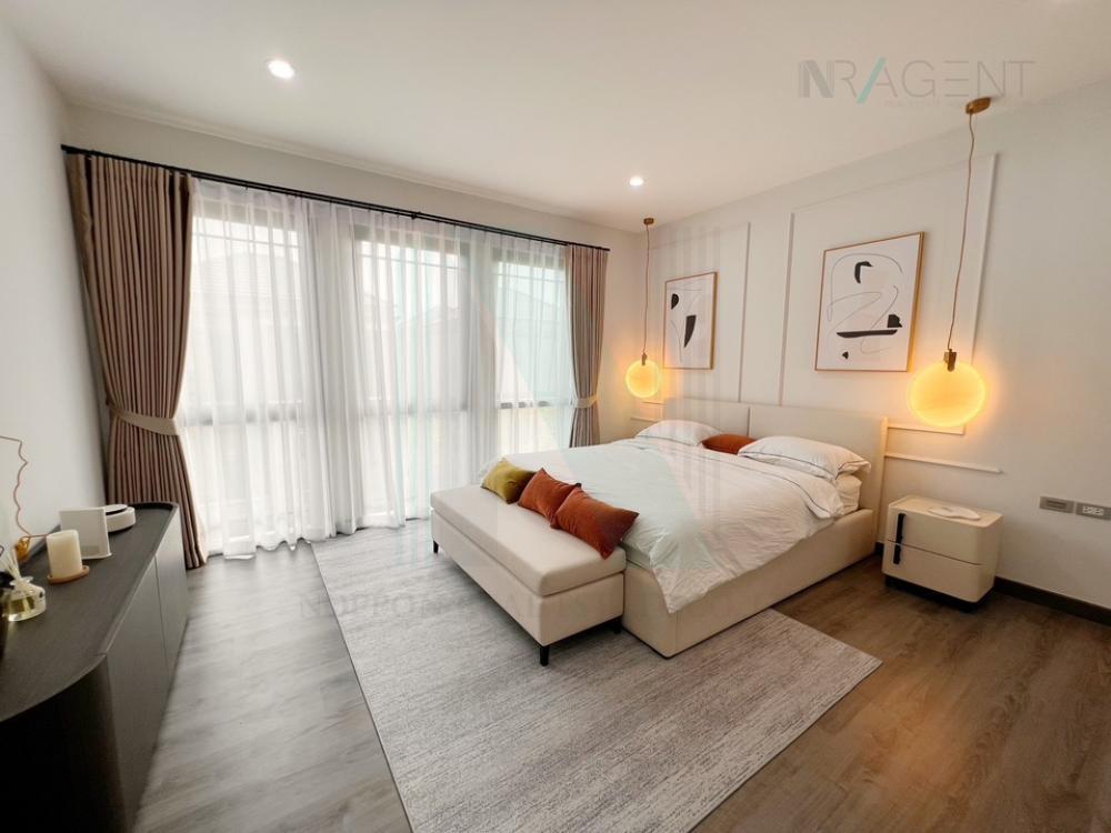 picture 📌 For Rent Town house BAAN KLANG MUANG CLASSE SUKHUMVIT 77 3-story 3 bedroom 4 bathroom - 6/8