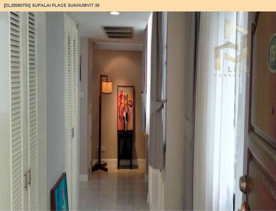 รูป DL25080753 ให้เช่าคอนโด ศุภาลัย เพลส สุขุมวิท 39 (Supalai Place Sukhumvit 39) ใกล้ BTS พร้อมพงษ์ พร้อมเข้าอยู่ โทรด่วน 0638692663 LineID @655ebbvc - รูปที่ 31/31