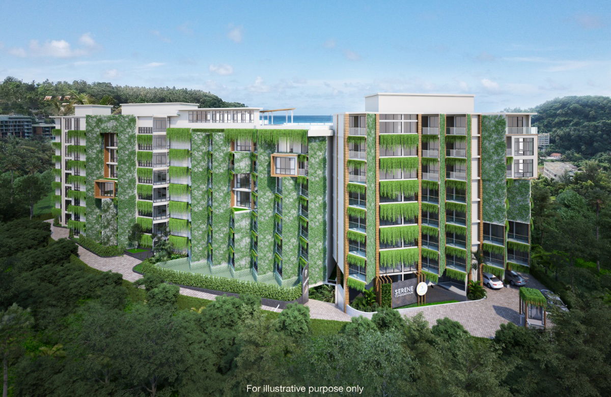 รูป สตูดิโอ (วิวสระว่ายน้ำ เฟอร์นิเจอร์ครบครัน) ในโครงการ Serene Condo Surin - รูปที่ 11/22