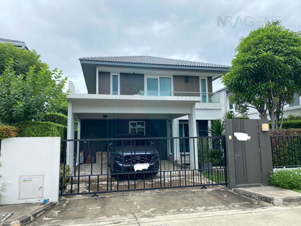 รูป 📌 ให้เช่าบ้านเดี่ยว 2 ชั้น มัณฑนา อ่อนนุช-วงแหวน 5 3 ห้องนอน 3 ห้องน้ำ - รูปที่ 1/8