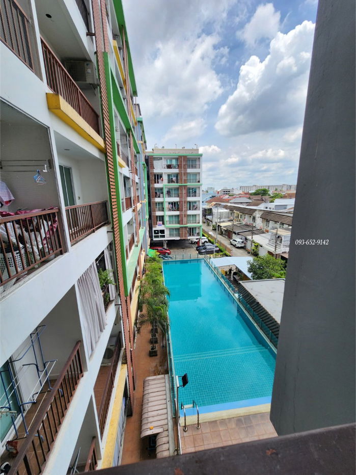รูป 🏀🏀🏀 ให้เช่าคอนโด The Green 2 @ สุขุมวิท 101 )) (( 2 ห้องนอน / 60 ตรม / 12000 ต่อเดือน / ติดวอลเปเปอร์ / ห้องสวยมาก )) วิวสระว่ายน้ำ - รูปที่ 15/15