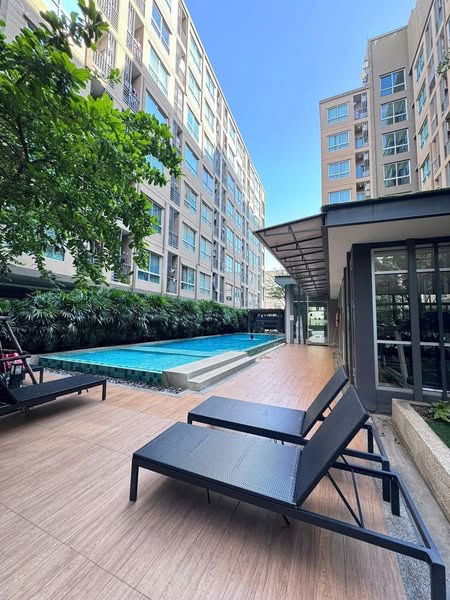 picture 🥳[Rent-RAR2508-2145]  Niche id Sukhumvit 113. Fl.23*Washing machine *Near BTS Samrong💚Line id: @thefirstagent** - 10/14