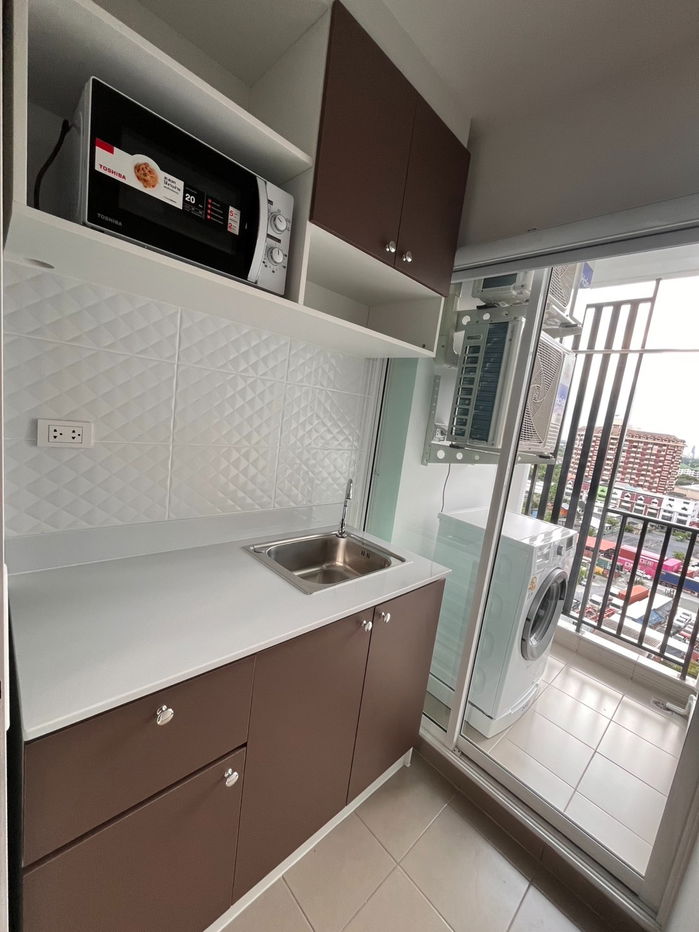 รูป 🍀ให้เช่าคอนโด Regent home bangna ห้องสวย ใหม่เอี่ยม 28 ตรม.  เฟอร์นิเจอร์ครบ เช่าเพียง 10000- - รูปที่ 5/7