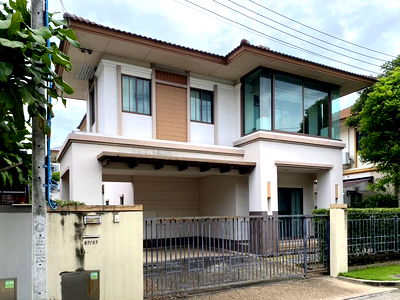 ขายบ้านเดี่ยว : ขายบ้านเดี่ยว 2 ชั้น หมู่บ้าน บุราสิริ ราชพฤกษ์-แจ้งวัฒนะ 52 ตารางวา