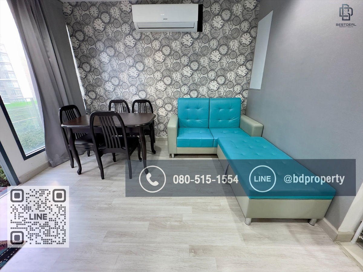 รูป Bestdeal ให้เช่า/For Rent  Duplex 2 Bed ห้องสวย Fully Furnished ราคา25,000 เดือนเท่านั้น ใกล้MRT และ เซ็นทรัลพระราม 9 เพียง 80 ม. - รูปที่ 3/16