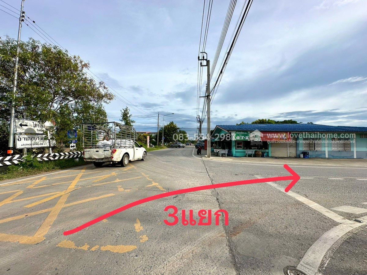 รูป ขายที่ดินราคาถูก ต.ขุนศรี อ.ไทรน้อย จ.นนทบุรี ใกล้วัดสโมสร 300 ตร.วา (30x40 ม.) ซ.เงินวัฒนะ จากถนนใหญ่ ปทุมธานี–บางเลน เพียง 3 กม. - รูปที่ 6/10