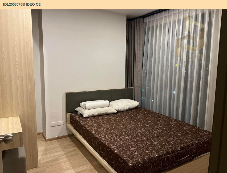 picture DL25080755 Condo for rent, IDEO O2 near BTS Bang Na, ready to move in, call urgently 0656133286 LineID @655ebbvc - 3/8