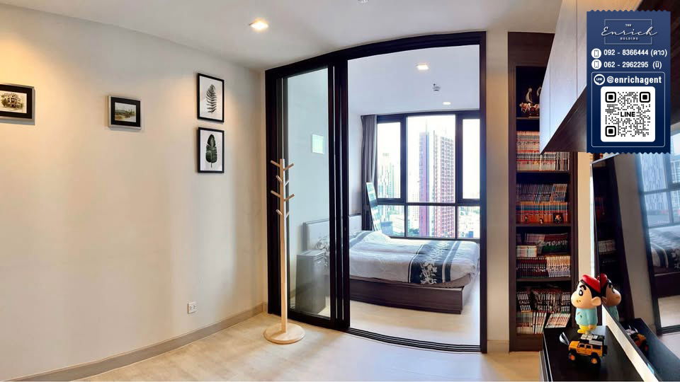 รูป 💙ให้เช่า The Line Sukhumvit 71 เครื่องใช้ไฟฟ้าครบ วิวเมือง BTS พระโขนง💙 โทร. 092-8366444 ดาว // Line id : @enrichagent - รูปที่ 3/10