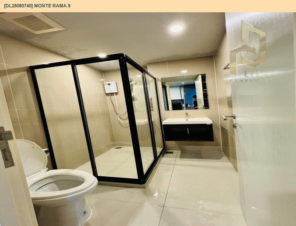 รูป DL25080740 ให้เช่าคอนโด มอนเต้ พระราม 9 (Monte Rama 9) ใกล้ สายสีส้ม พร้อมเข้าอยู่ โทรด่วน 0638692663 LineID @534wlwof - รูปที่ 10/11