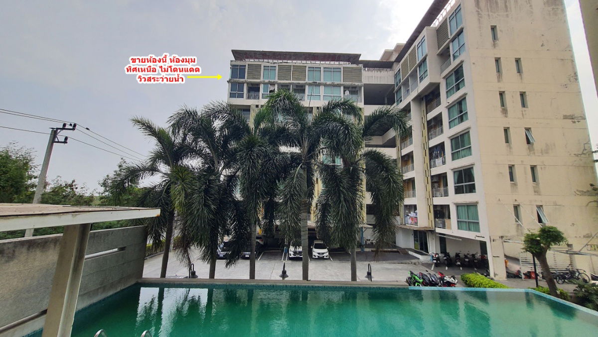 รูป cd1822 ให้เช่าคอนโด ตกแต่งสวยมาก ห้องมุม วิวสระว่ายนํ้า ห้อง Duplex (ตกแต่งเกือบล้าน) (Blak mens style decoration) คอนโด ละติจูด ใกล้ม.เอแบค บางนา - รูปที่ 33/36