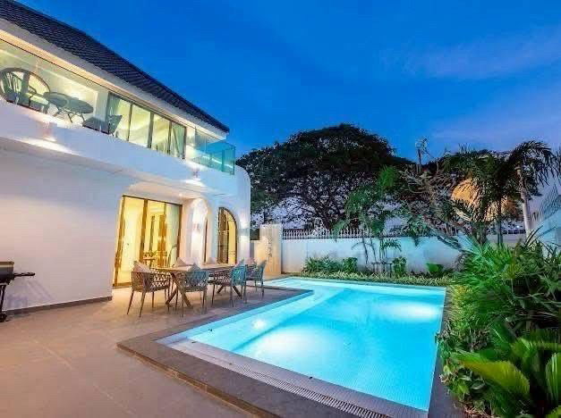 picture Pool villa for rent in Pattaya, ready to move in, premium location, near Jomtien Beach - 3/19