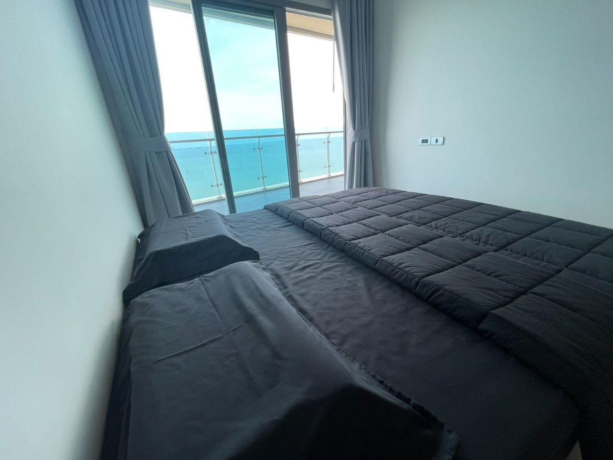 รูป For Rent – Symphony Condo Sriracha 2 Beds (S03-2107) High Floor | Private Sunset View | Large Balcony - รูปที่ 11/29