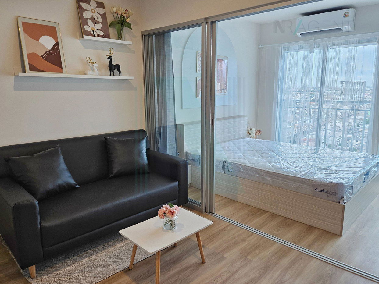 picture 🚩 For Rent Condo LUMPINI VILLE CHARAN - FAI CHAI Building A, Floor 20,1 bed room, Room size 30 sqm - 5/8