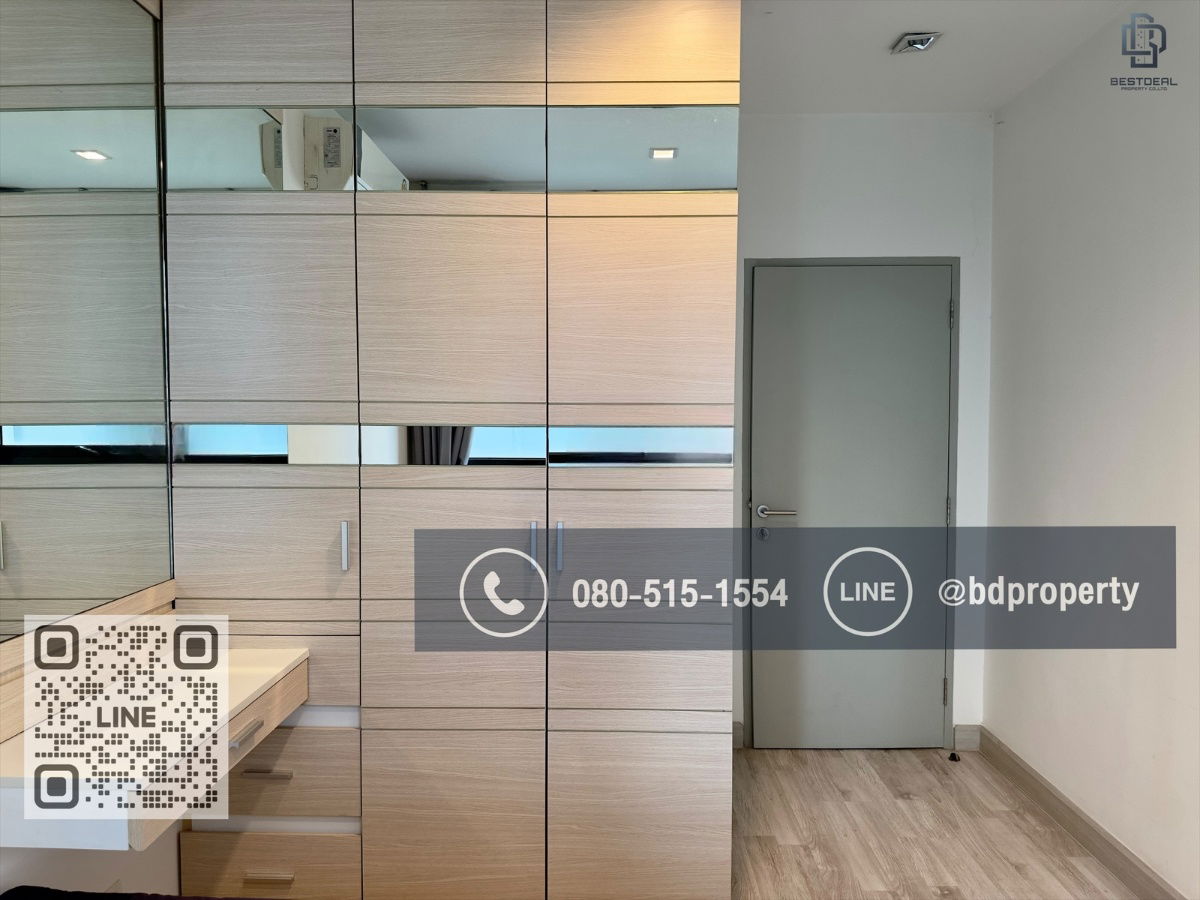 รูป Bestdeal ให้เช่า/For Rent  Duplex 2 Bed ห้องสวย Fully Furnished ราคา25,000 เดือนเท่านั้น ใกล้MRT และ เซ็นทรัลพระราม 9 เพียง 80 ม. - รูปที่ 10/16