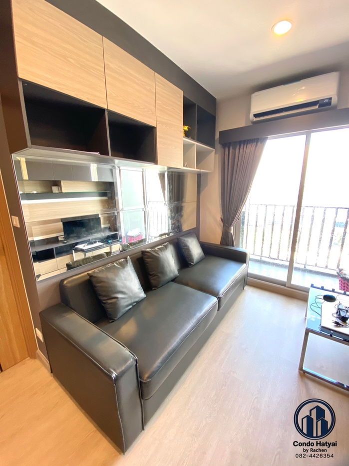 รูป ให้เช่า Plus connect Hatyai 1 ห้องนอน ชั้น 21 ขนาด 30 ตร.ม. ทิศใต้ ตกแต่งสวย พร้อมอยู่ 12,000 บาท - รูปที่ 2/24