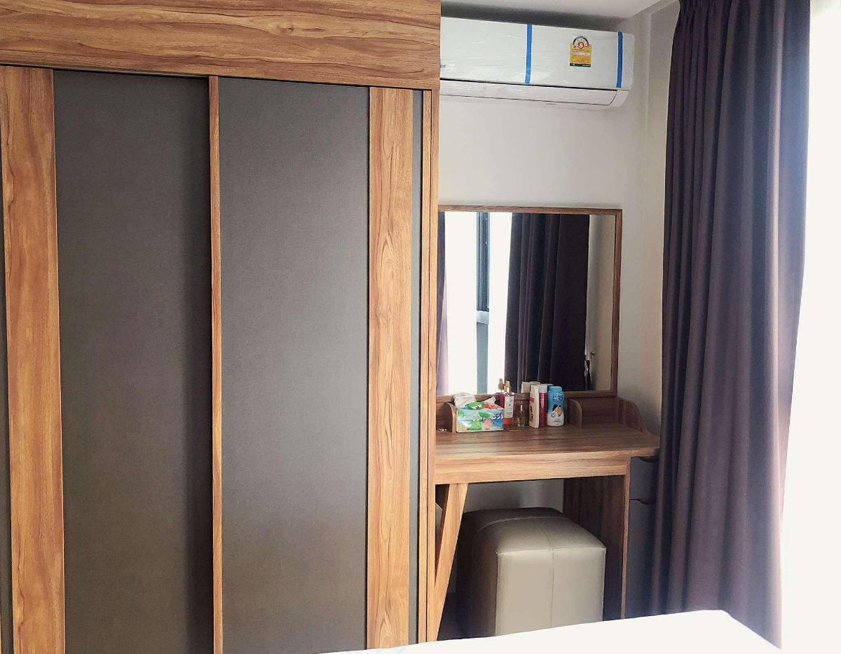 รูป ให้เช่า – The Excel Parc ลาซาล 19  ▪ ห้องริมสุด ขนาด 28 ตร.ม. - รูปที่ 2/7