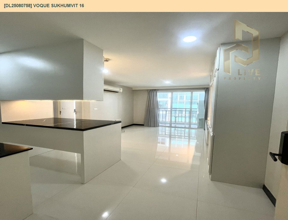 รูป DL25080758 ให้เช่าคอนโด โว๊ค สุขุมวิท 16 (Voque Sukhumvit 16) ใกล้ BTS อโศก พร้อมเข้าอยู่ โทรด่วน 0638692663 LineID @534wlwof - รูปที่ 6/6