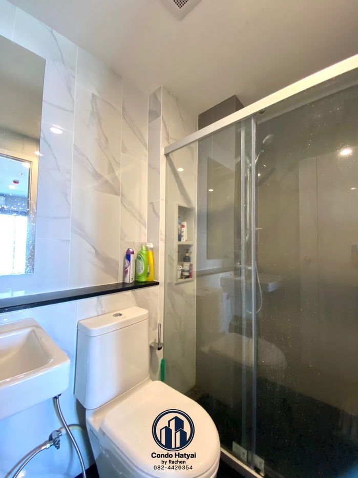 รูป ให้เช่า Plus connect Hatyai 1 ห้องนอน ชั้น 21 ขนาด 30 ตร.ม. ทิศใต้ ตกแต่งสวย พร้อมอยู่ 12,000 บาท - รูปที่ 8/24