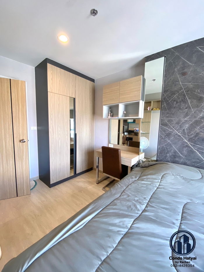 รูป ให้เช่า Plus connect Hatyai 1 ห้องนอน ชั้น 21 ขนาด 30 ตร.ม. ทิศใต้ ตกแต่งสวย พร้อมอยู่ 12,000 บาท - รูปที่ 5/24