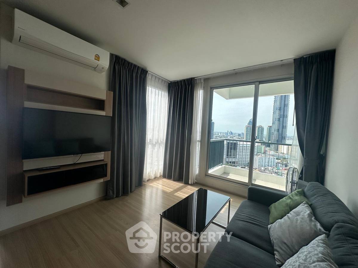 รูป คอนโด 2-ห้องนอน ที่ ริธึ่ม สาทร ใกล้ BTS สะพานตากสิน (ID 1942221) - รูปที่ 1/7