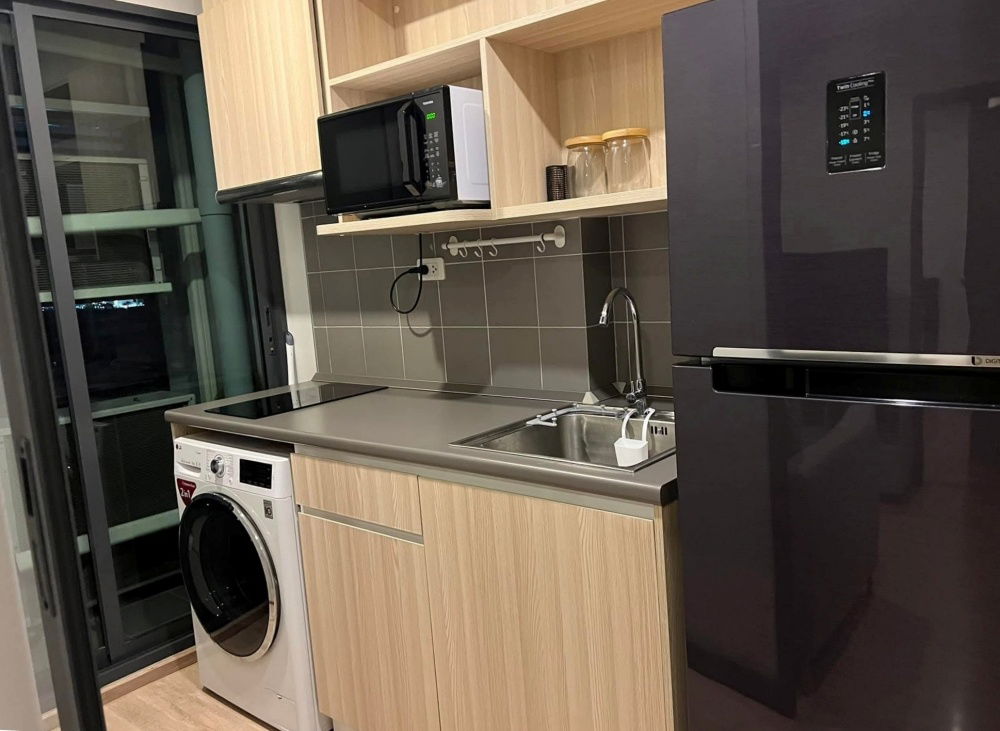picture TA7779📲LineID @556ryccg🚄46.7 sqm 2 Bedroom Floor14 Tower B IDEO O2 Bangna Fully furnished near BTS BangNa, BangNa Expressway, Bitec - 4/7