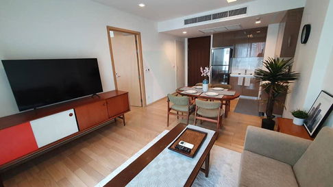 🚩 For rent condo SIRI AT SUKHUMVIT Building 1, Floor 19,1 bed room, Room size 52.00 sqm