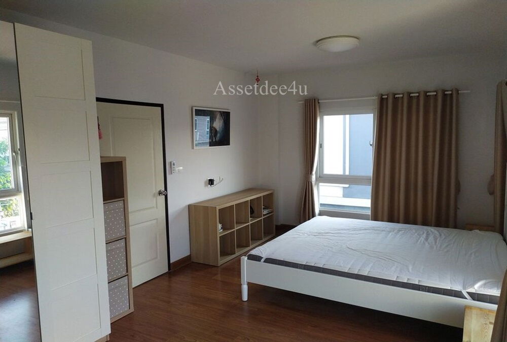 รูป AH217 บ้านเช่านนทบุรี ให้เช่าบ้านเดี่ยว เฟอร์นิเจอร์ครบ หมู่บ้านศุภาลัย วิลล์ วงแหวน ปิ่นเกล้าซอยวัดพระเงิน  - รูปที่ 12/12